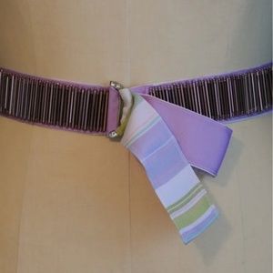 Fletcher Artworks, LLC Fields of Lavender Hand Beaded Belt